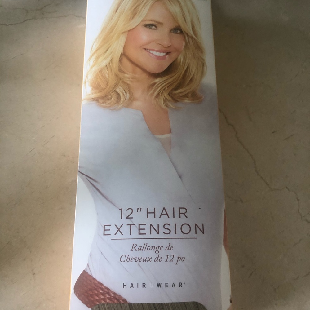 Light Blonde 12”  hair extension by Hair Wear